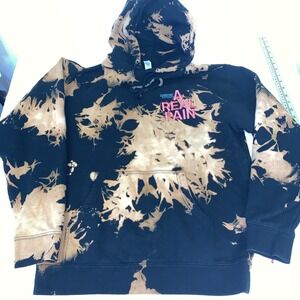 Rare PROMO A Real Pain Hoodie Movie Sweatshirt Sz M Searchlight Pictures Tie Dye